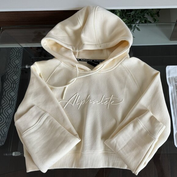 Alphalete Signature Performance Crop Hoodie - Picture 2 of 2